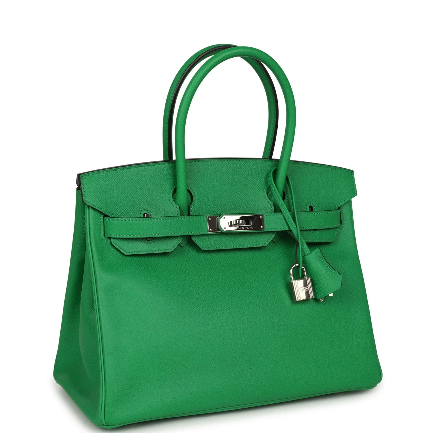 HERMÈS Birkin 30 Bambou Epsom Palladium Hardware