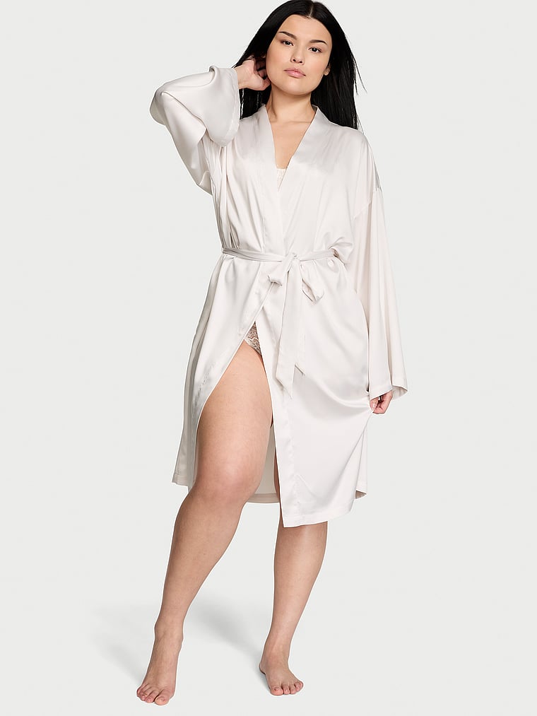 Victoria's Secret Satin Midi Robe