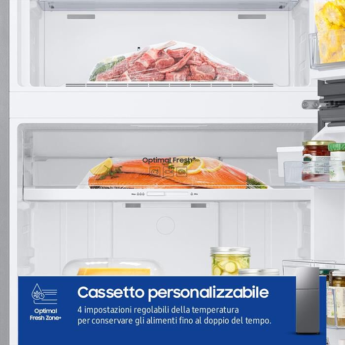 SAMSUNG - Frigorifero 2 porte RT35CG5644S9ES Classe E 348 lt-METAL INOX