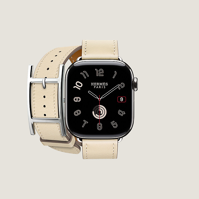 Band Apple Watch Hermès Double Tour 42 mm Hapi