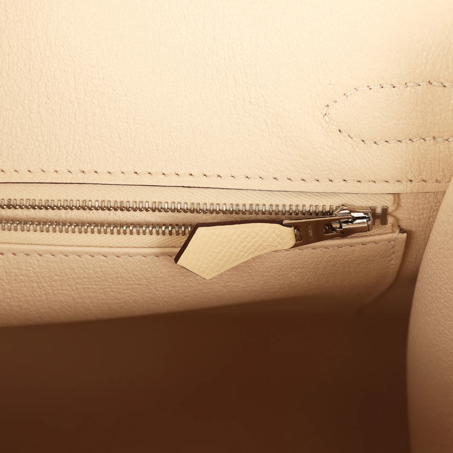Hermes Birkin Sellier 30 Nata Epsom Palladium Hardware