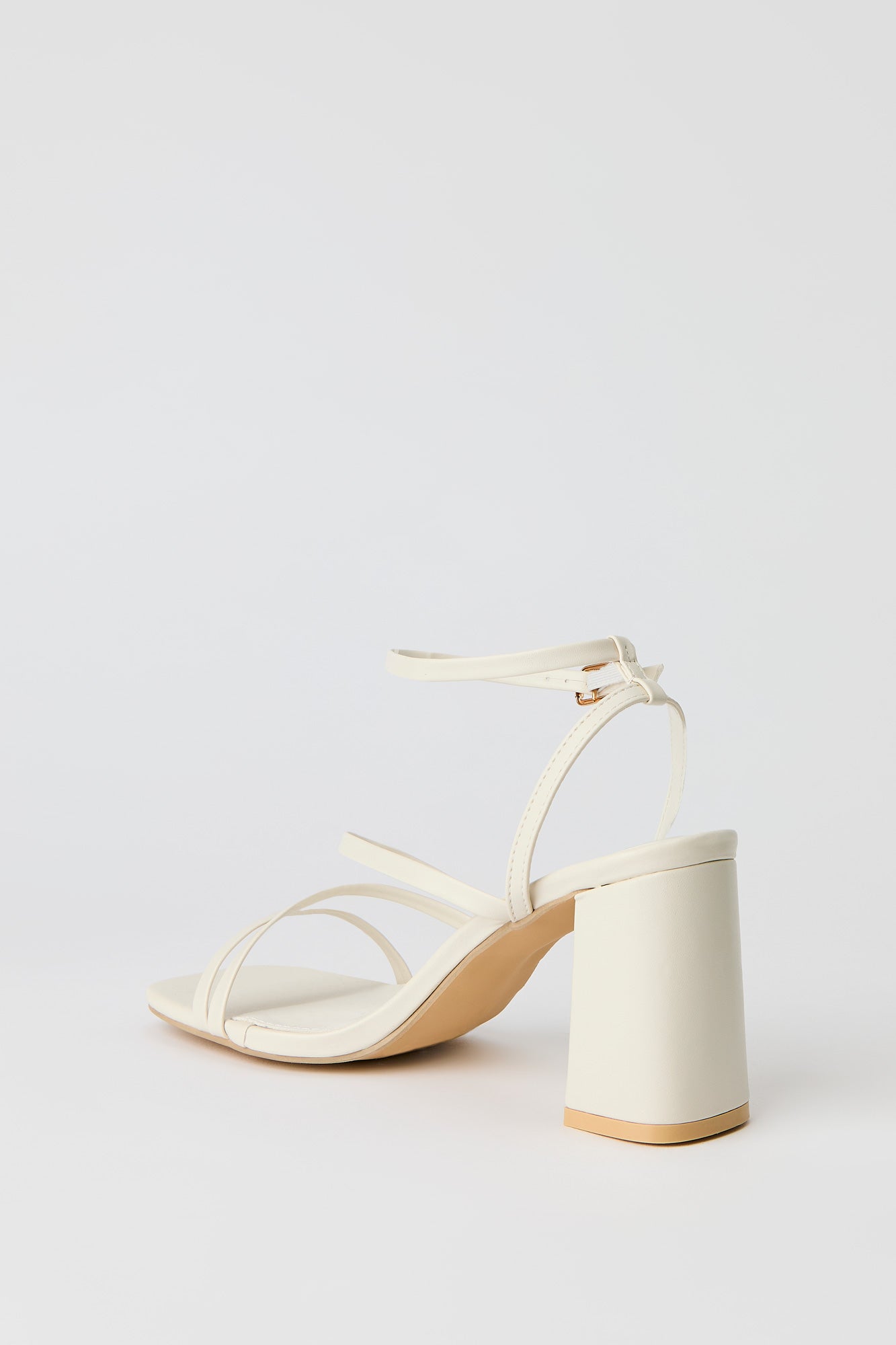 Strappy Ankle Strap Heeled Sandal