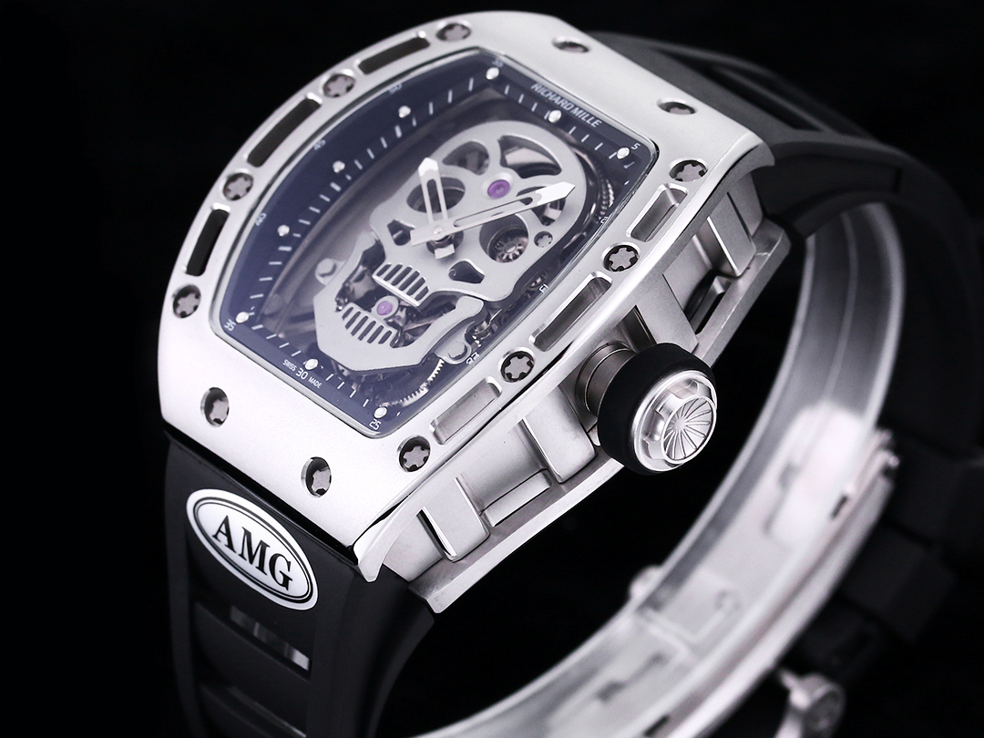 【7A Quality】Best Replica Richard Mille RM 052 Tourbillon Watch - Swiss Made Super Clone, Sapphire Crystal