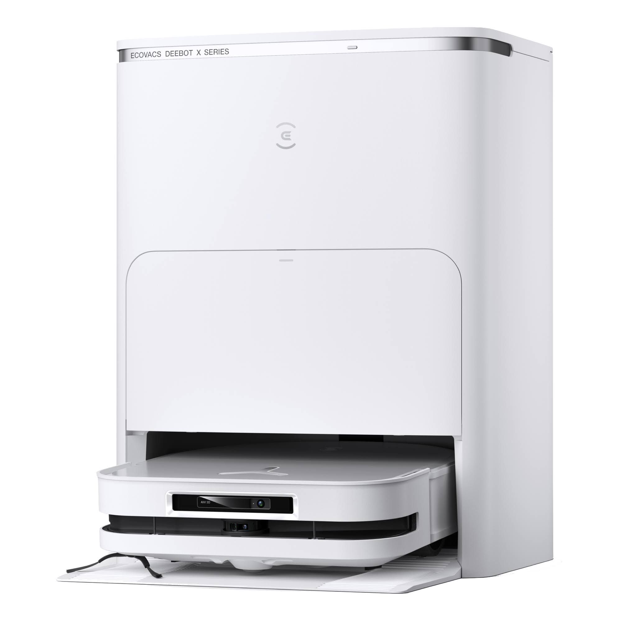 Ecovacs Deebot X5 Pro Omni Robot Vacuum and Mop - 12800Pa, ZeroTangle Technology, TRUEdge Adaptive Edge Mopping, AI Obstacle Avoidance, Auto-Mop