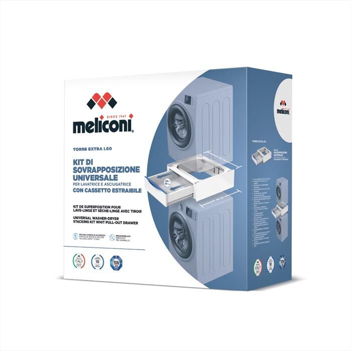 MELICONI - TORRE EXTRA L60 Kit di sovrapposizione-Tecnopolimero