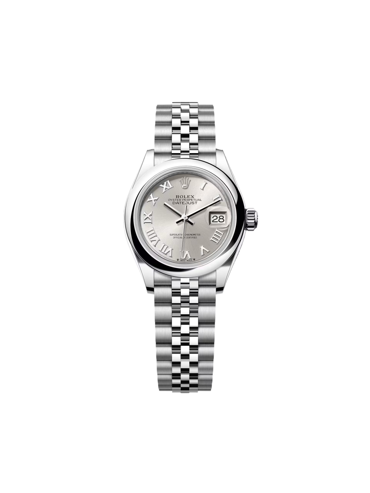 RLX Lady-Datejust 31mm  m279160 Oyster Perpetual Silver Dial Oyster Bracelet