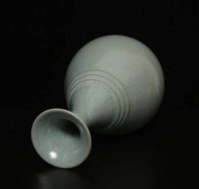 30CM Old Chinese Ru Yao Ru Kiln Vase