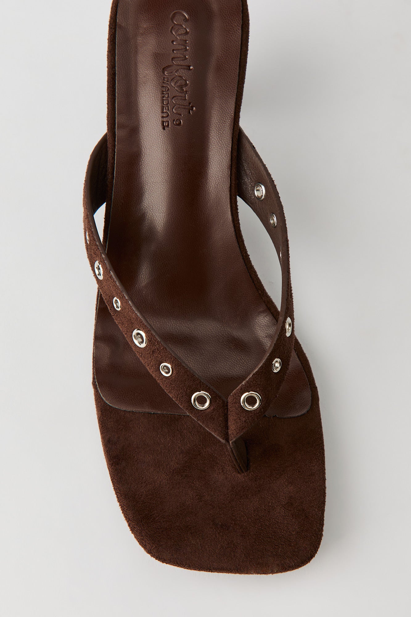 Kitten Heel Thong Sandal