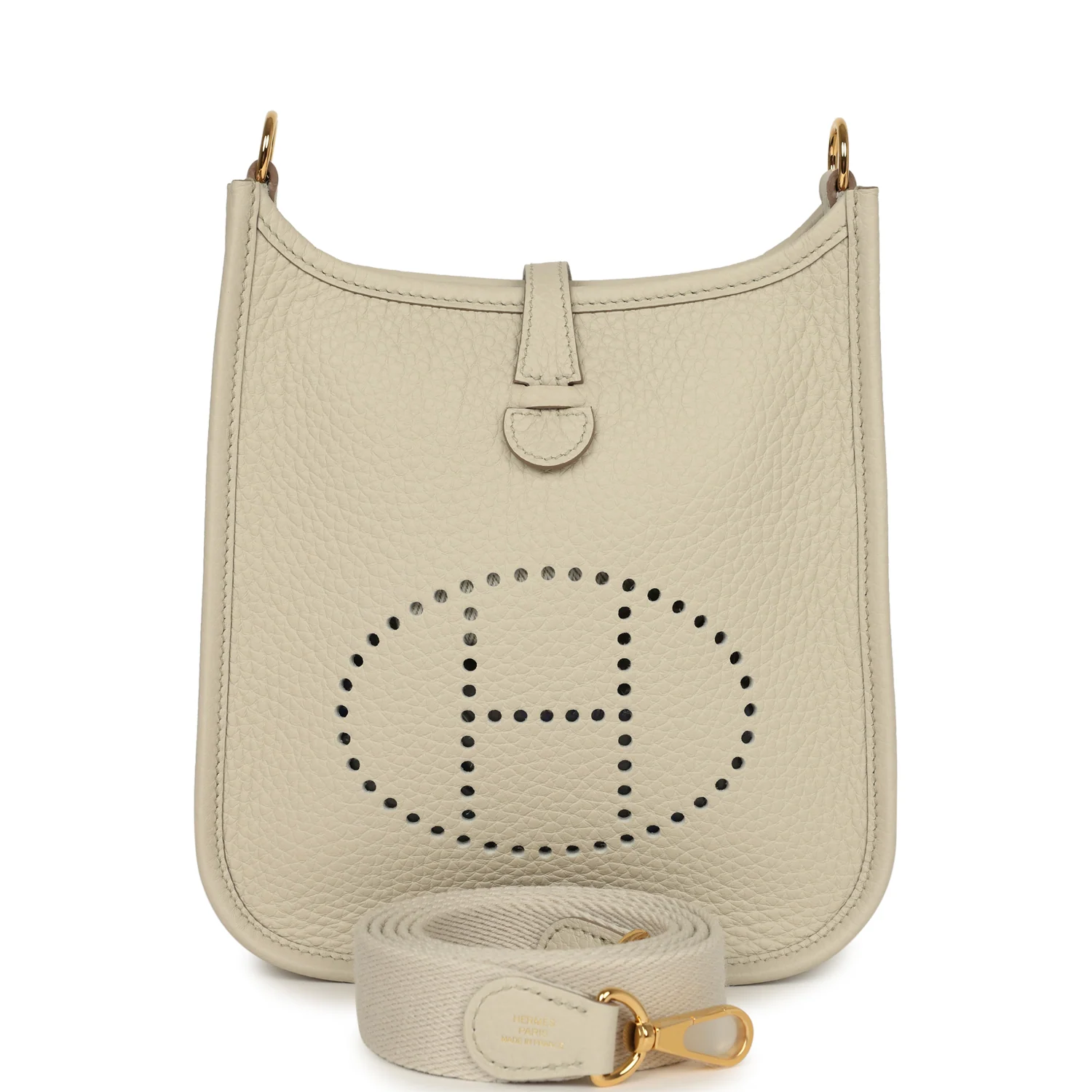 HERMÈS Evelyne TPM Beton Clemence Gold Hardware