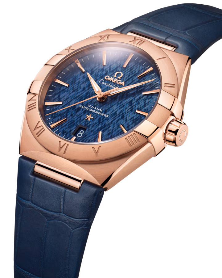 Omega Constellation 39 mm Silver Dial Sedna™ 18k Rose Gold Strap 131.53.39.20.03.001