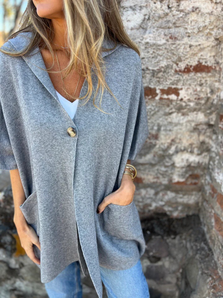 🌲 SALE🔥 Cotton Bat Sleeve casual  Hoodie
