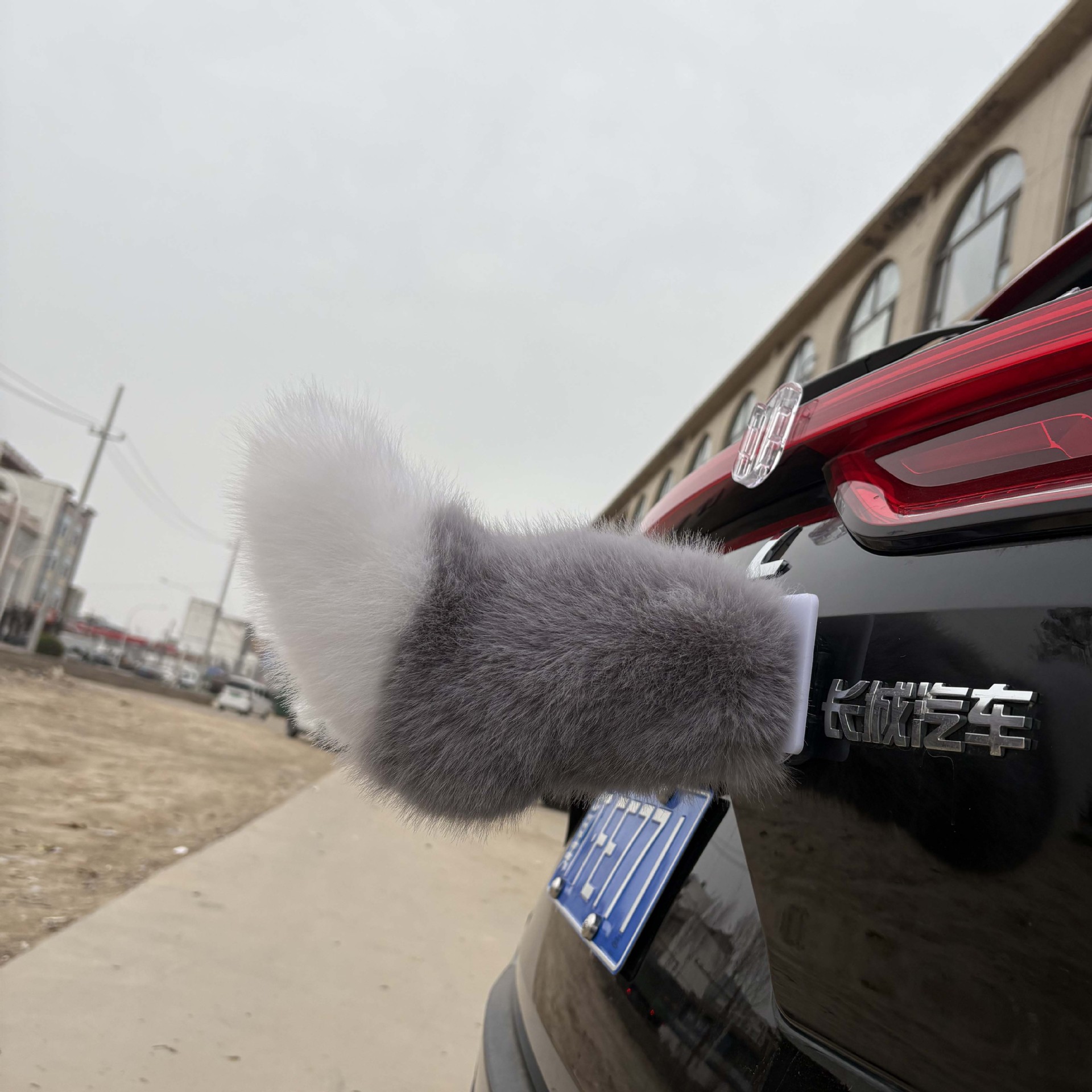 Electric Swinging Tail Car Modification Accessories Decoration