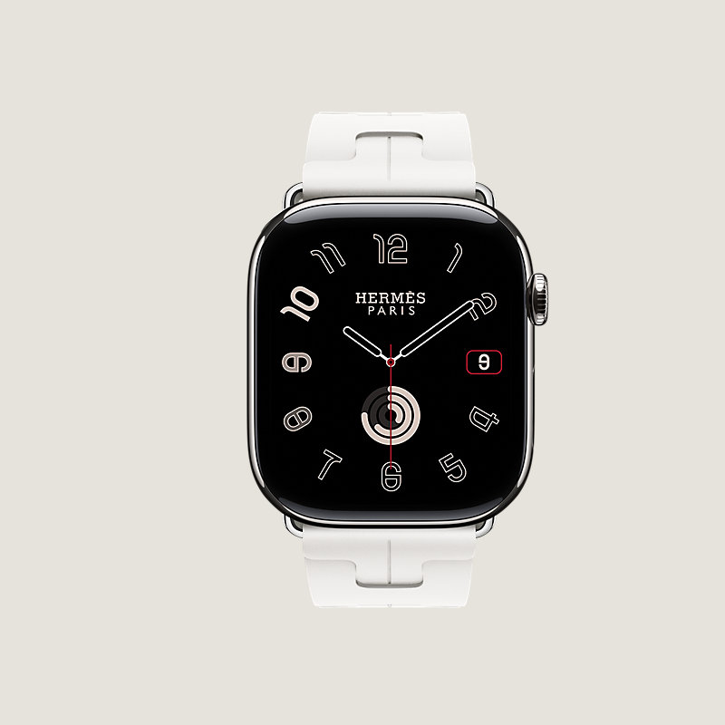Series 11 case & Band Apple Watch Hermès Single Tour 46 mm Deployment Buckle Kilim