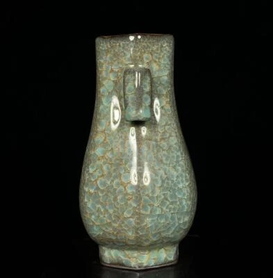 Old Chinese Song Ru Yao Ru Kiln Vase w/ear CK611
