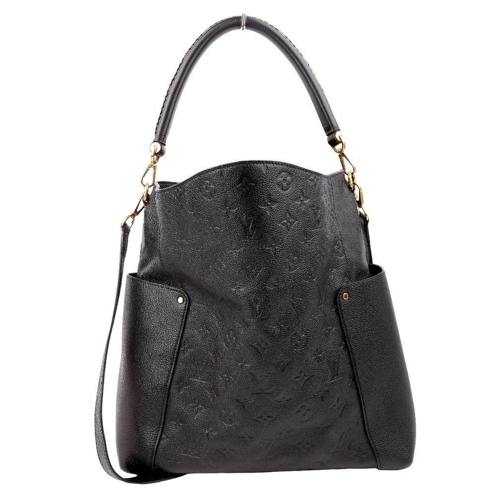LOUIS VUITTON Bagatelle Hobo Empreinte Black
