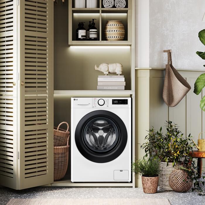 LG - Lavatrice AI DD R3 F2R3S08NSWB 8kg Classe A-Bianco