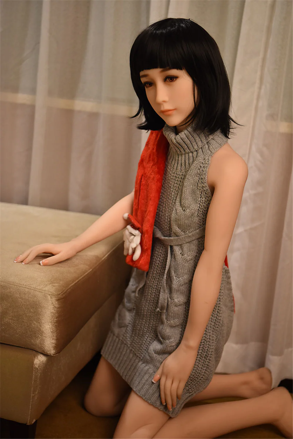 Colleen 5ft51 / 168cm #37 Head TPE Realistic Flat Chest Sex Doll