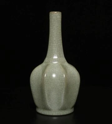23.5CM Old Chinese Ru Yao Ru Kiln Vase