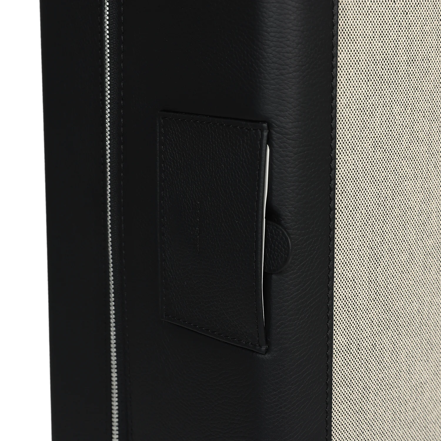 Hermes R.M.S. Cabine Rolling Suitcase Écru, Black Plume H Canvas, Fauve, Black Régate Palladium Hardware