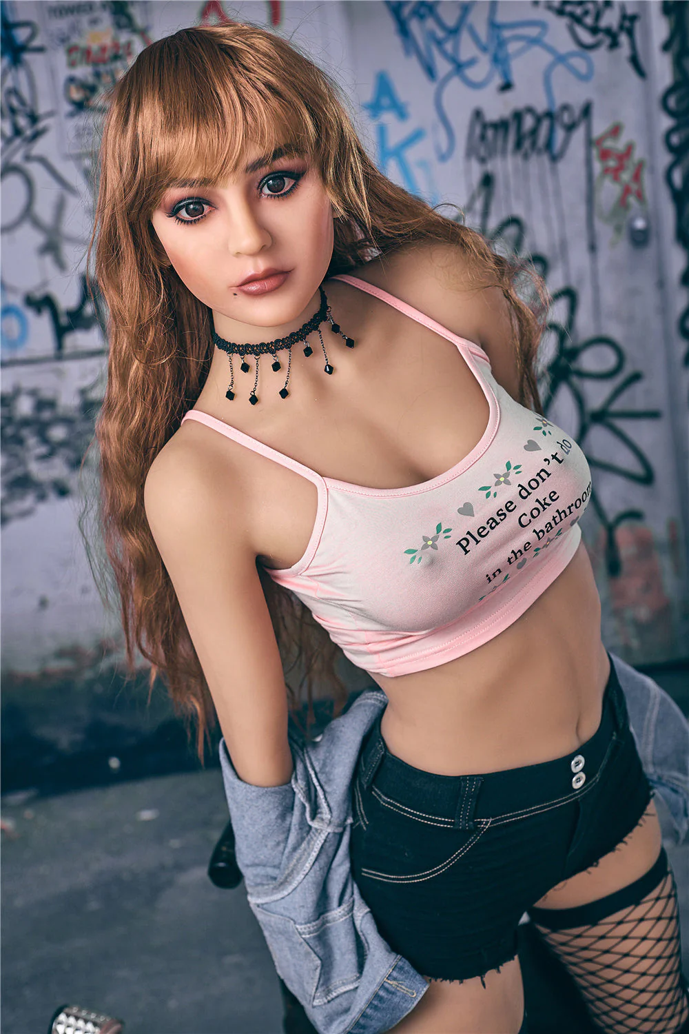 US Stock - Irontechdoll Julia 5ft34/ 163cm #72 Head TPE Big Butt Sexy Blonde Sex Doll