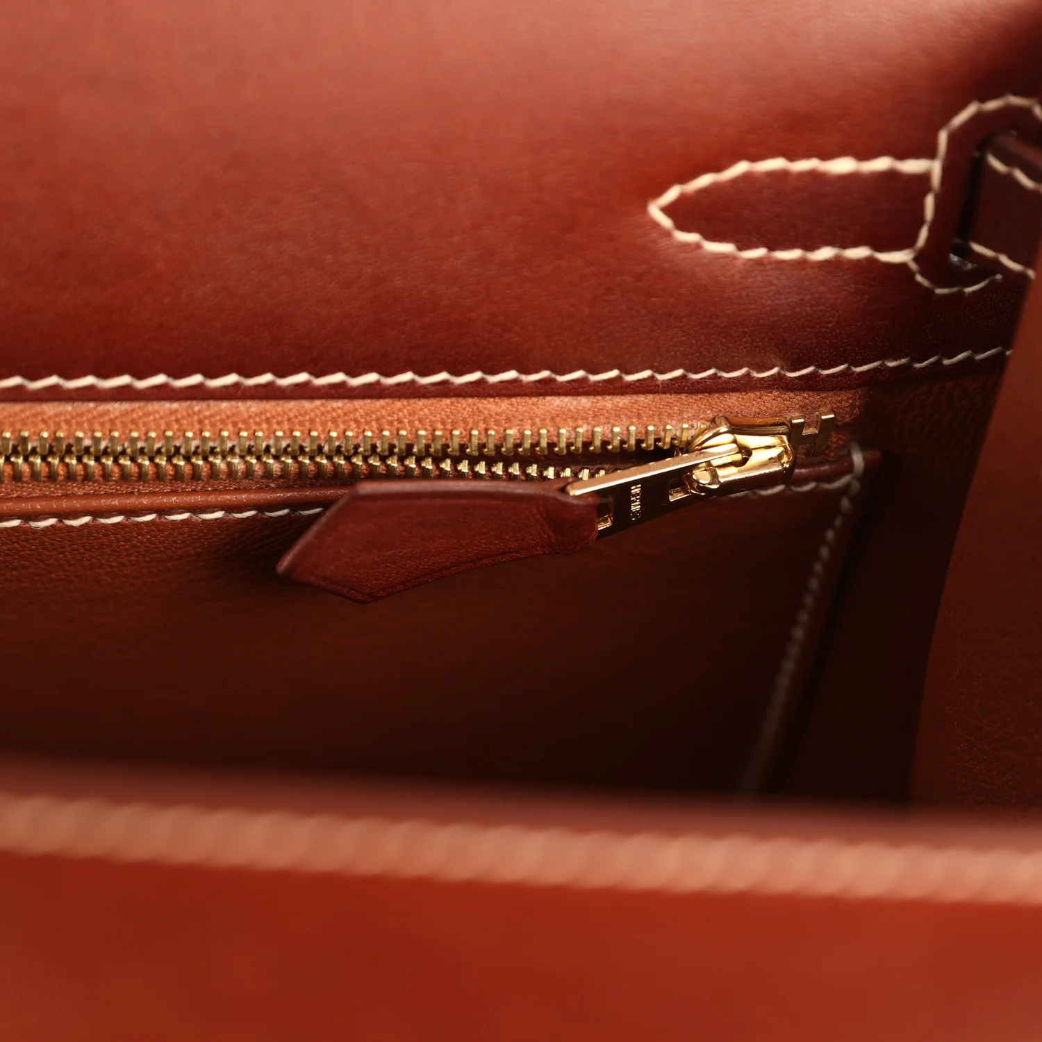 Hermes Kelly Sellier 25 Fauve Barenia Gold Hardware