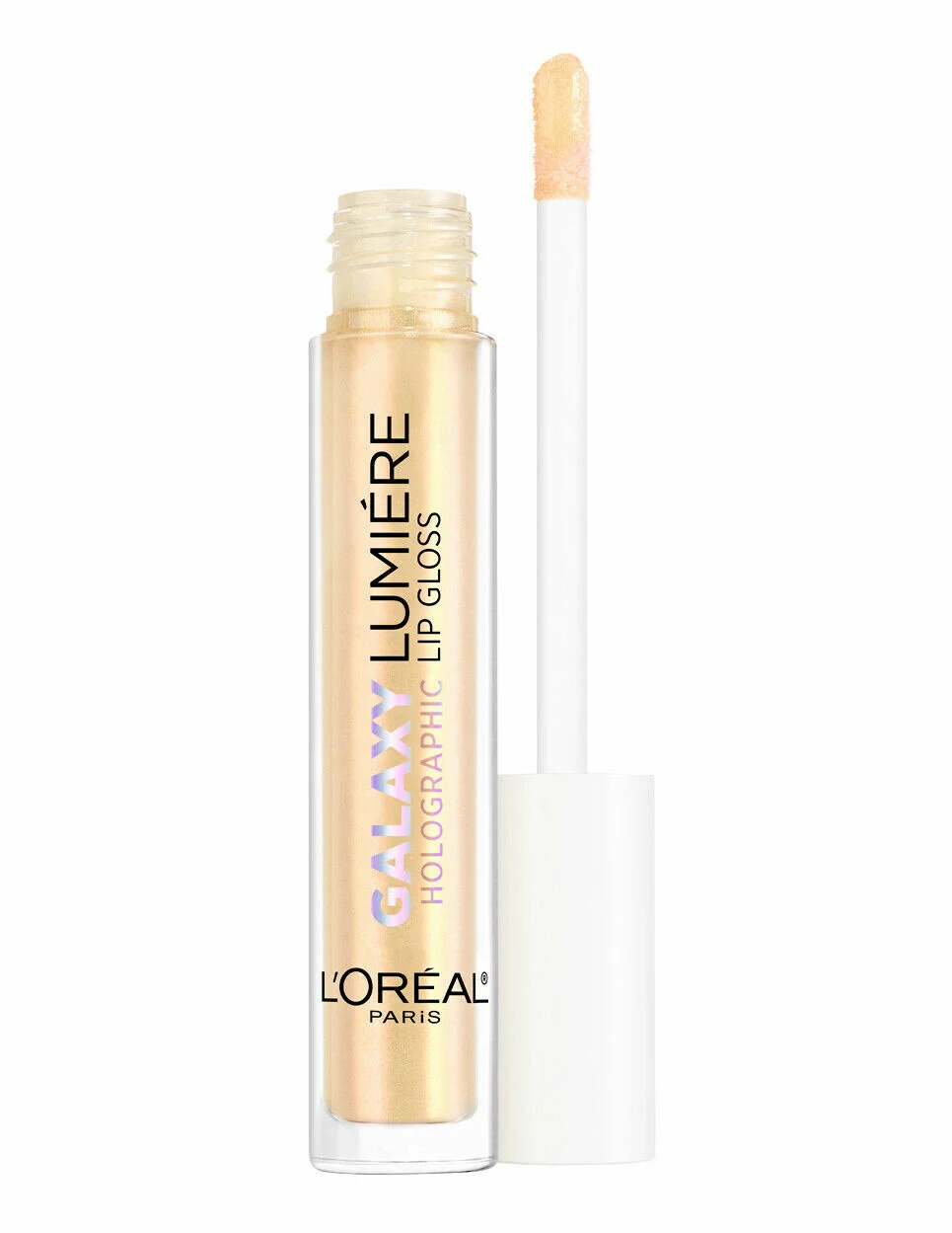 L'Oréal Paris Lumière Galaxy Holographic Lip Gloss - 03 Ethereal Gold