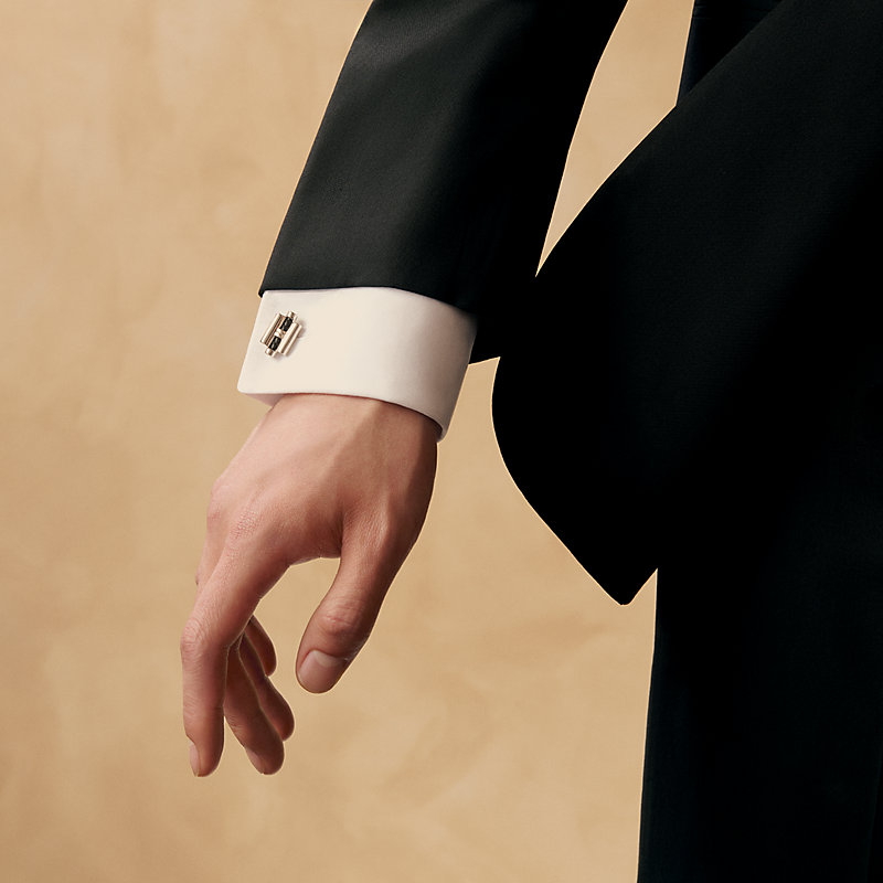 Tournis Tresse cufflinks