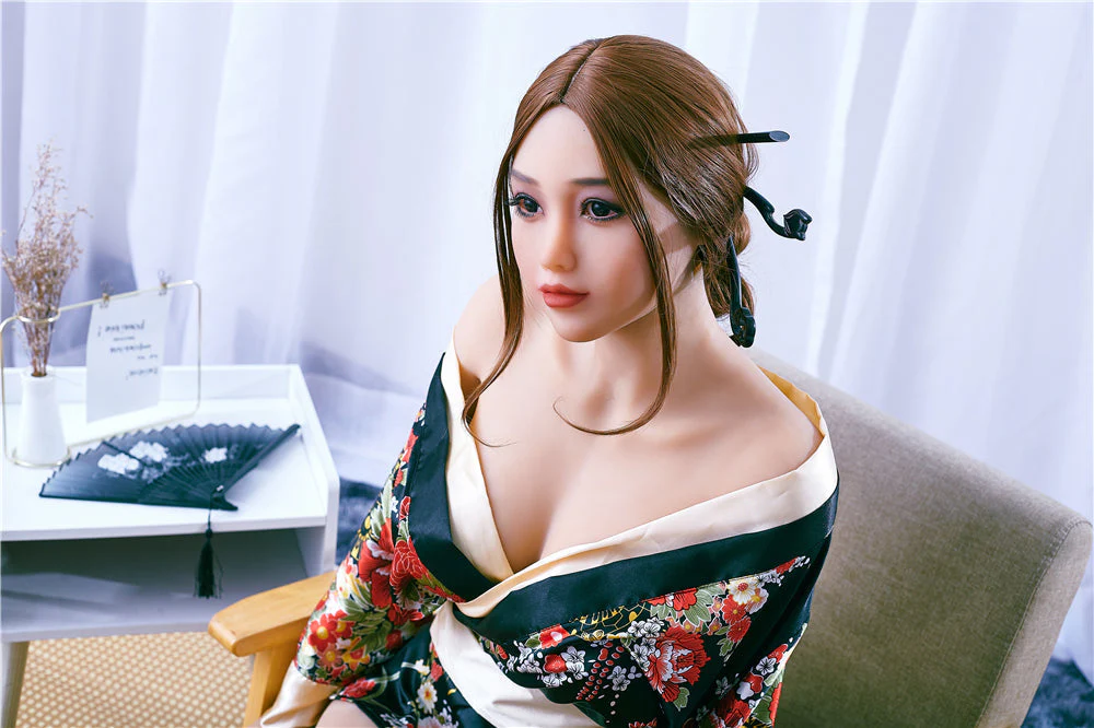 Irontechdoll Calista 5ft21/ 159cm #74 Head TPE Japanese Geisha Fullsize Sex Doll