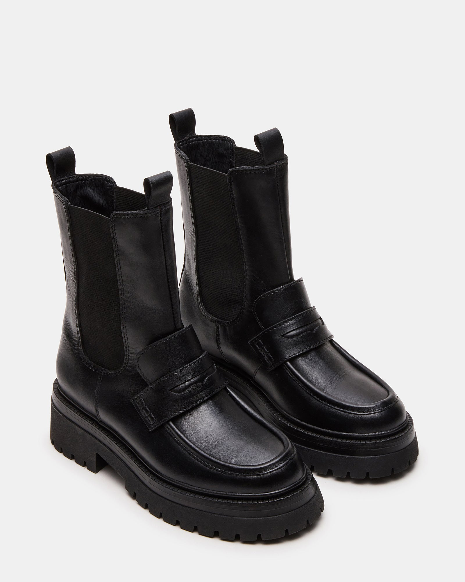 Conway Black Leather