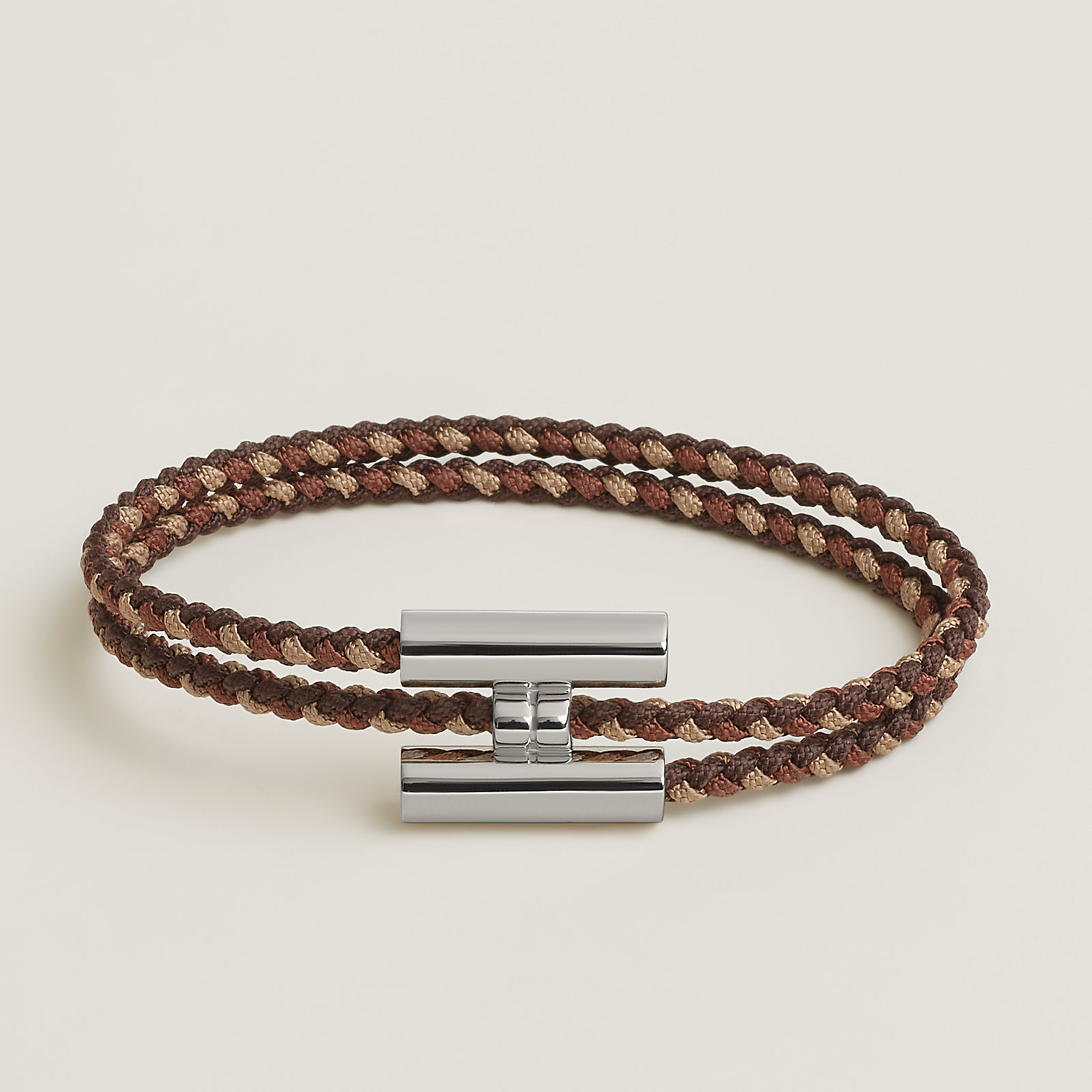 Tournis Tresse Trio Silk bracelet