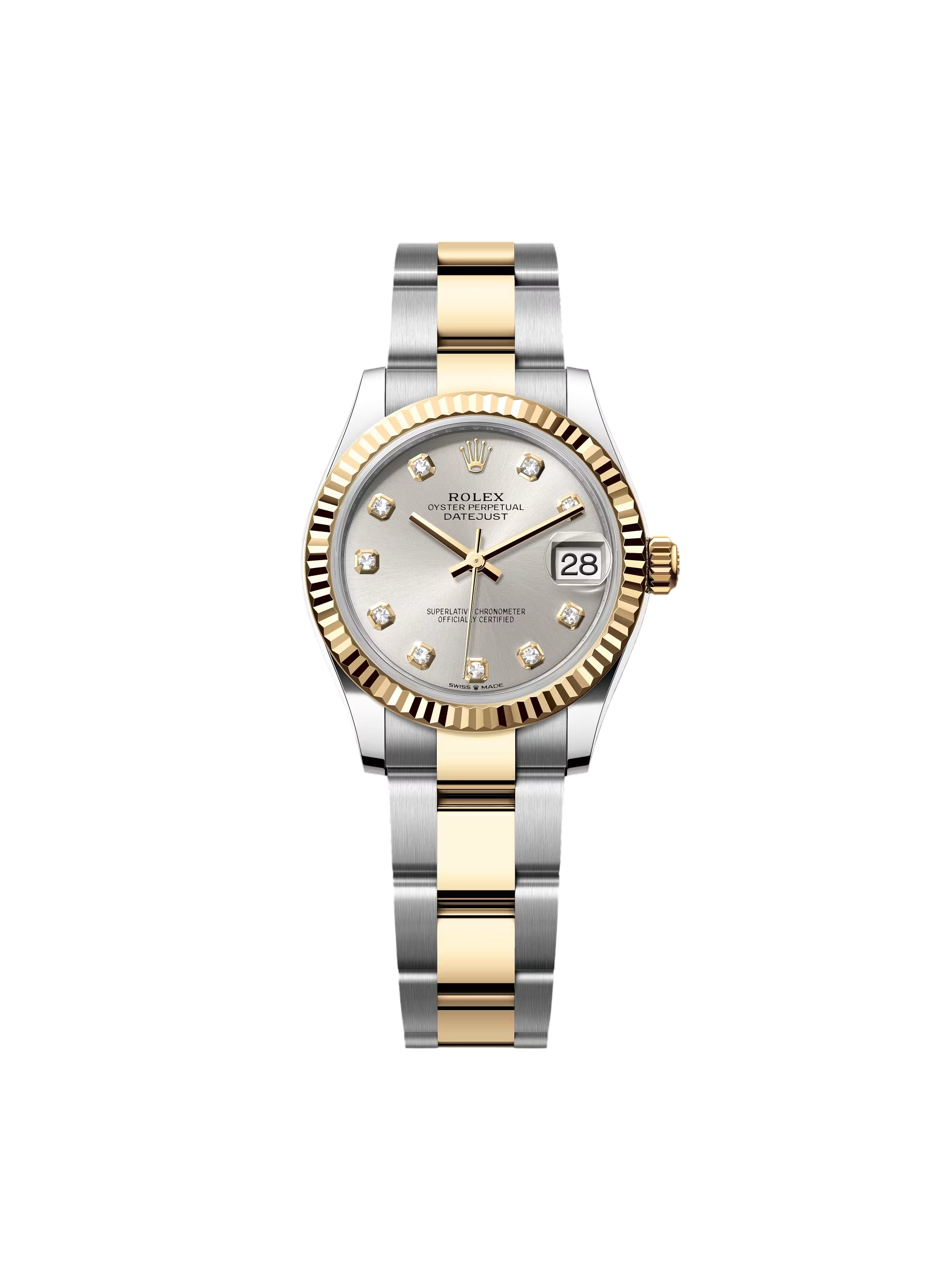 Rolex Datejust m278273-0019/0020 31mm Silver Dial Stainless Steel and Yellow Gold Oyster Watch