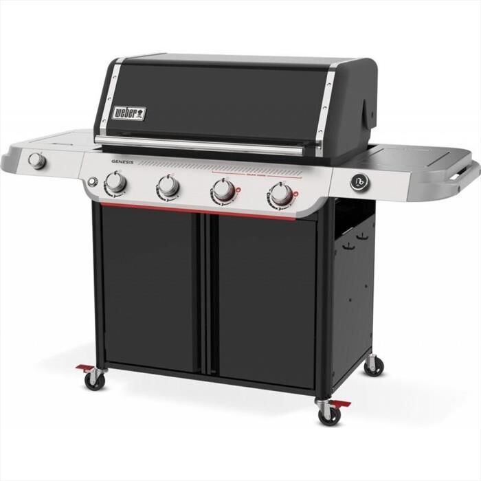 WEBER - Barbecue a 4 bruciatori GENESIS E-435-Nero / Alluminio