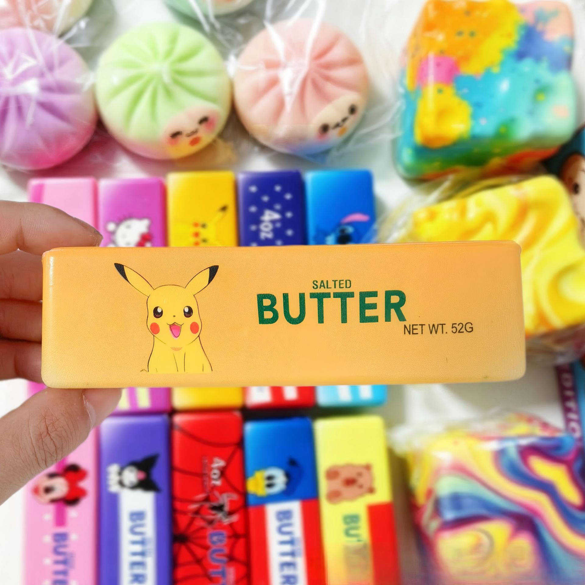 Butter Bar Slow Rising Squishy | Soft Stress Relief Fidget Toy