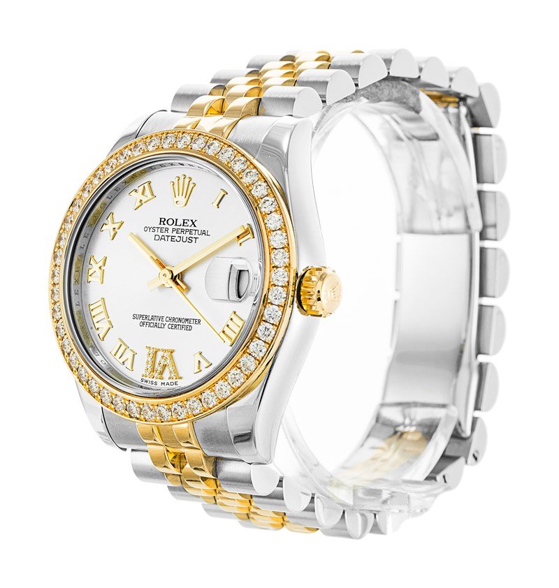Replica Rolex Datejust 31mm White Dial 178383