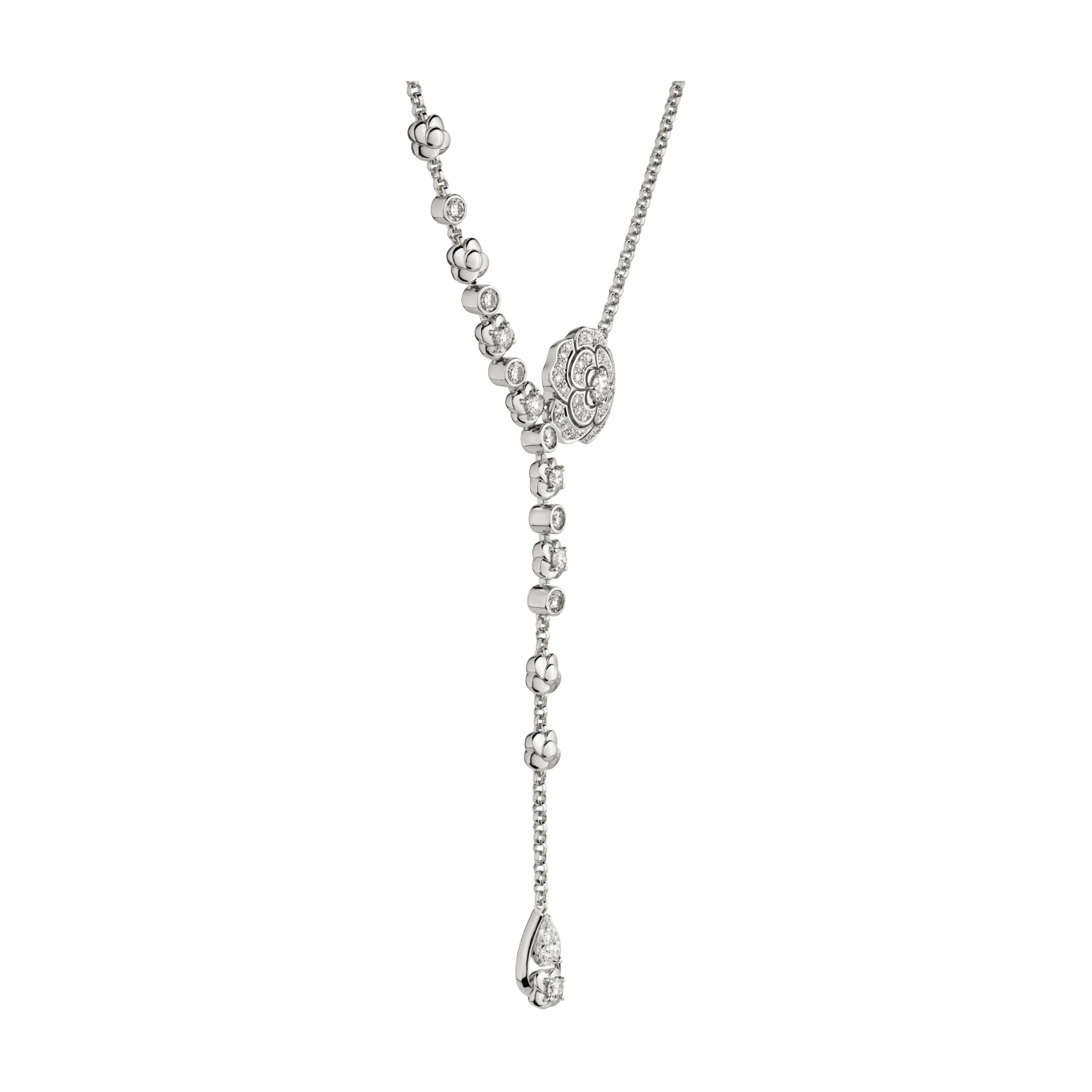 Bouton de Camélia necklace