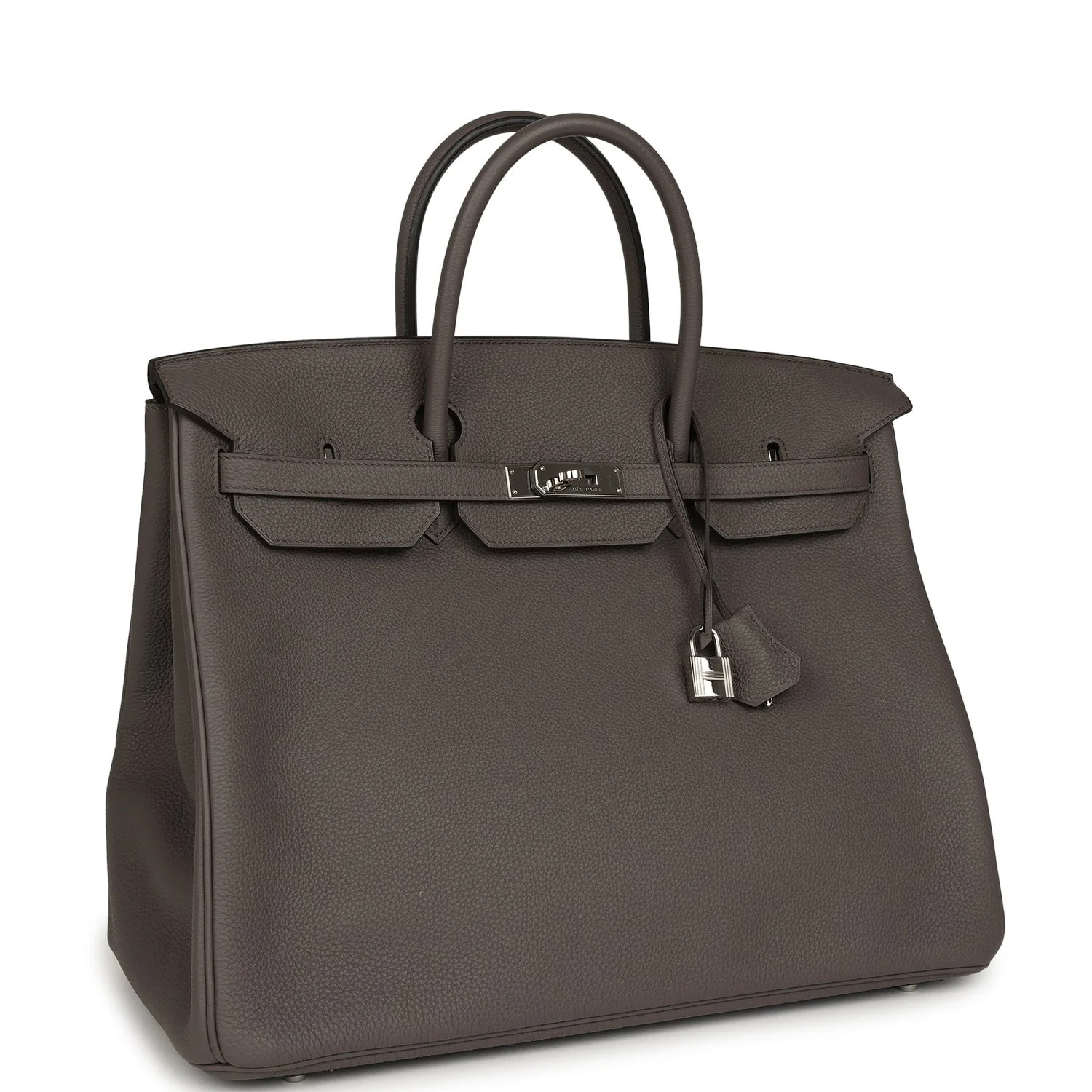 Hermes Birkin 40 Etain Togo Palladium Hardware