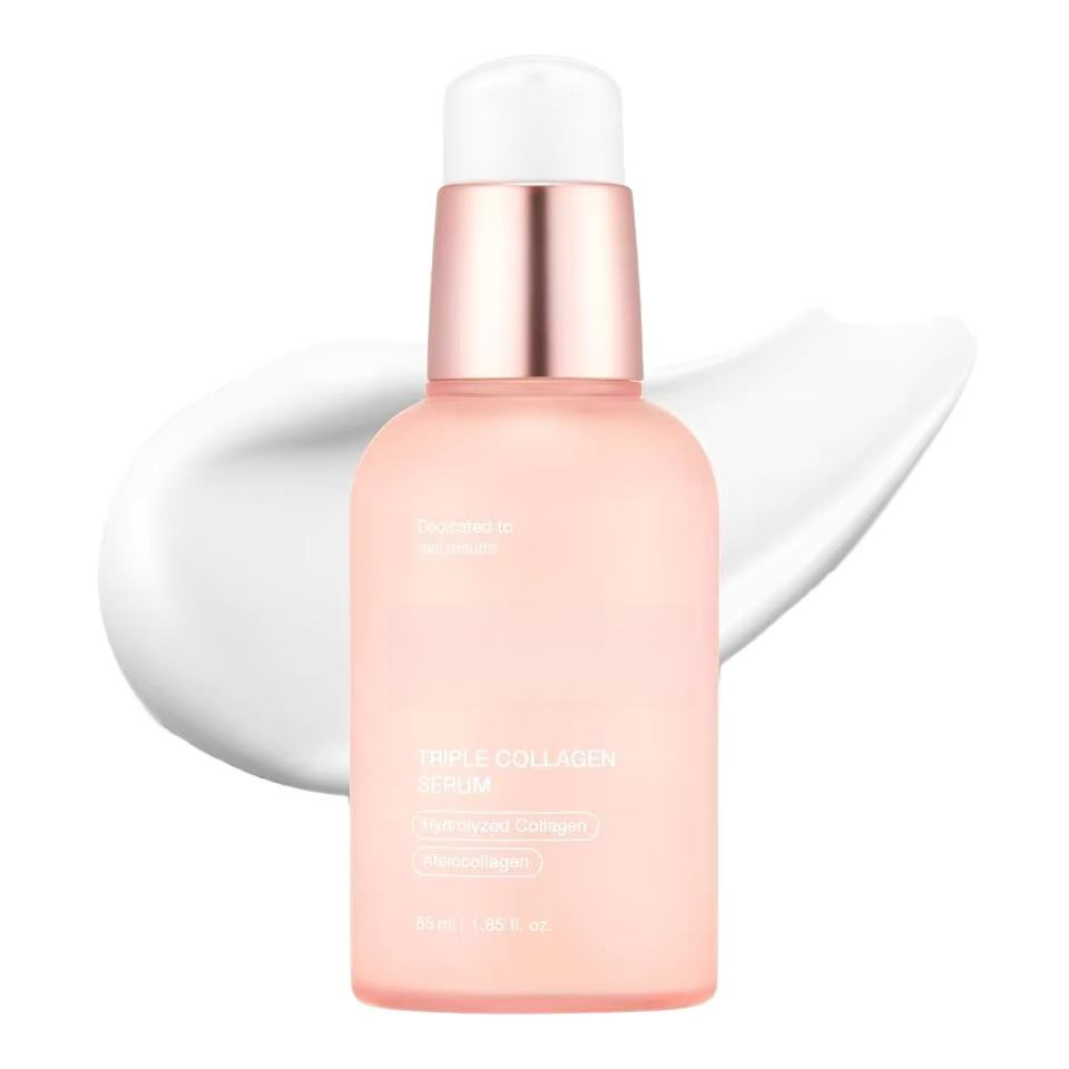 Triple Collagen Complex Lotion with Niacinamide Hyaluronic Acid for Nourishing Dull Skin Fragrance-free Lightweight Moisturizer