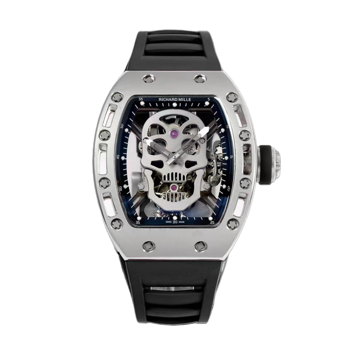 【7A Quality】Best Replica Richard Mille RM 052 Tourbillon Watch - Swiss Made Super Clone, Sapphire Crystal