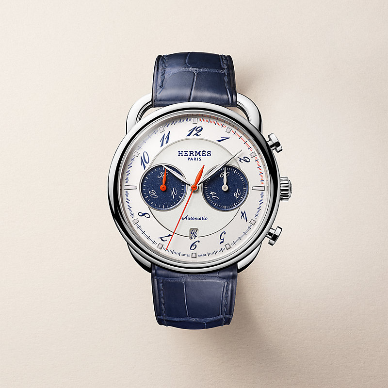 Arceau Chronographe watch, 42 mm