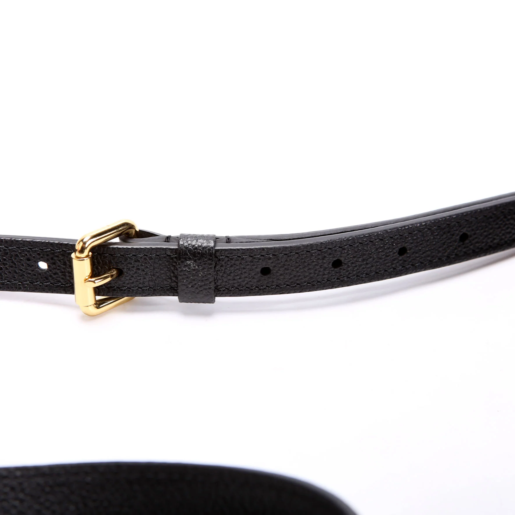 Pochette Metis Empreinte Black/Gold