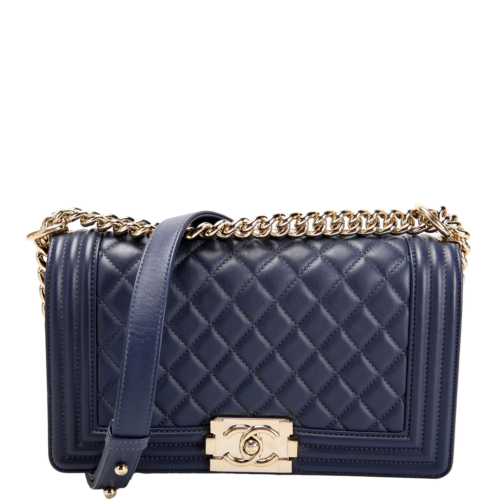 CHANEL Boy Flap Medium Old Lambskin 25-28M