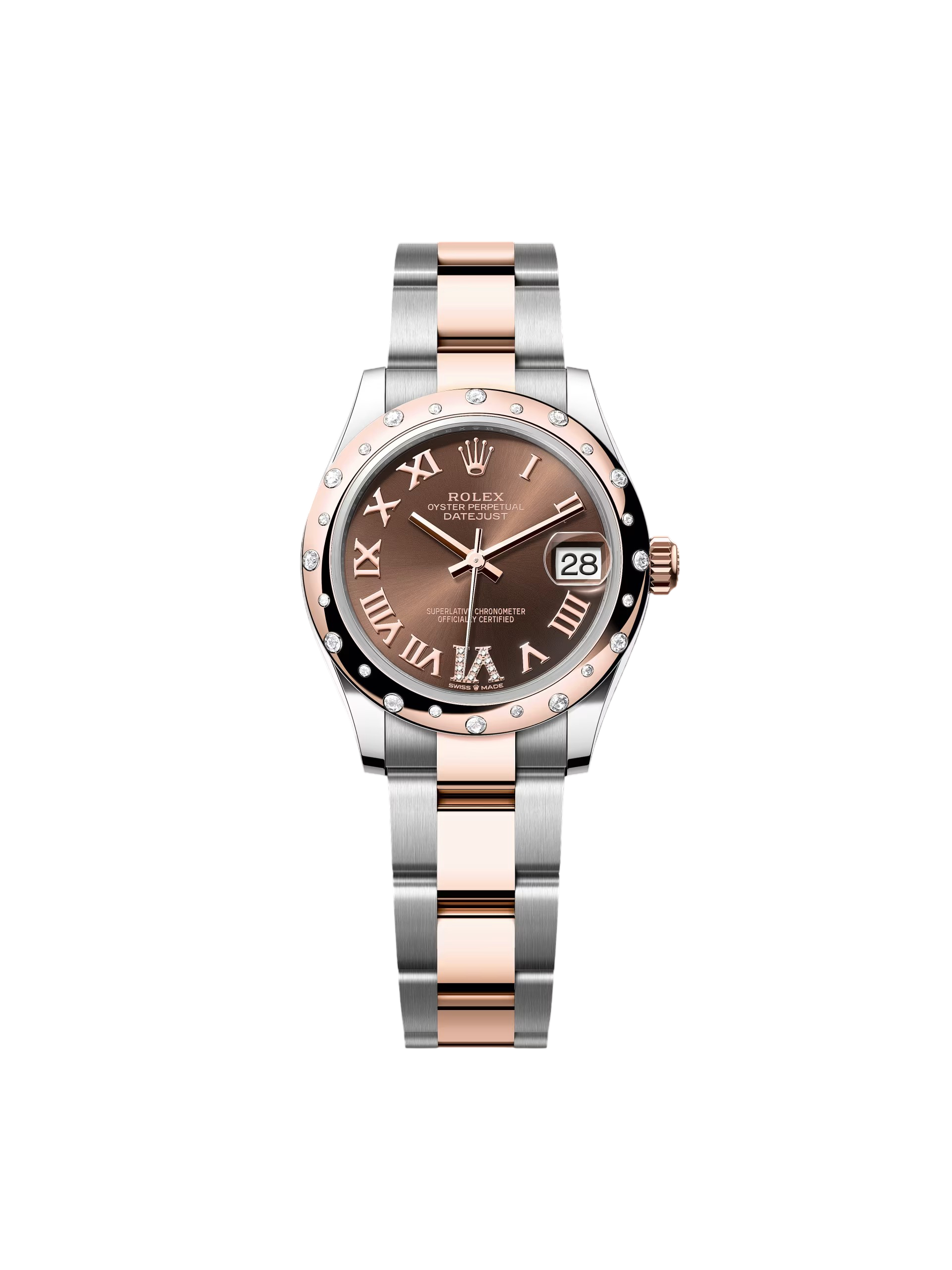 RLX Datejust m278341-0003/0004 Chocolate Dial 31mm Oyster Bracelet