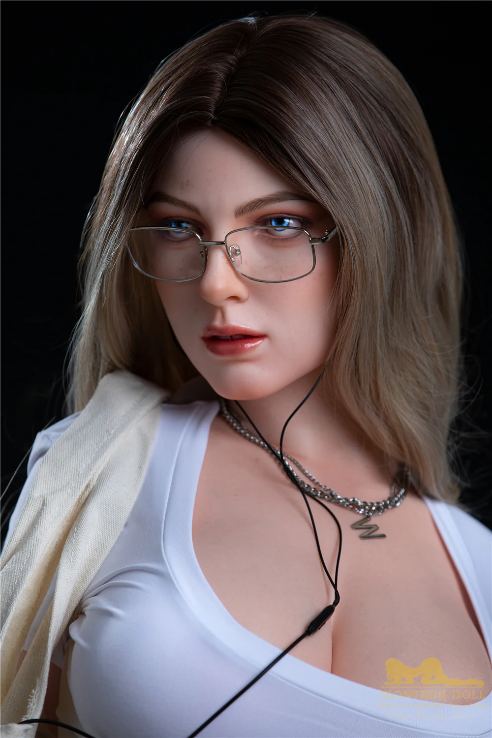 US Stock - Irontechdoll Alondra 5ft41/ 165cm #S29 Full Silicone Big Tits Hot Girl Sex Doll