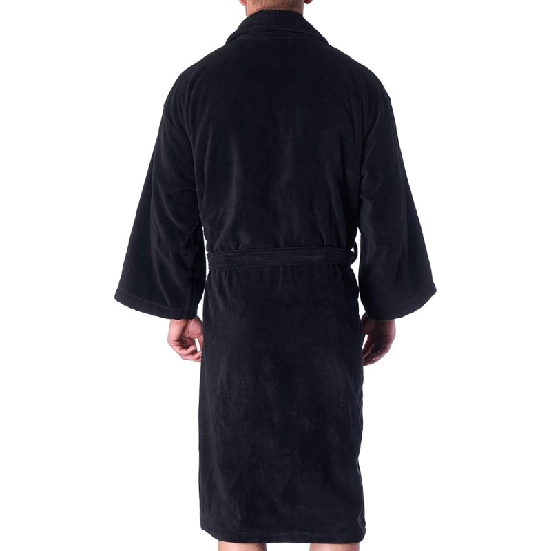 Alpine Swiss Pure Cotton Terry Cloth Men's Bathrobe