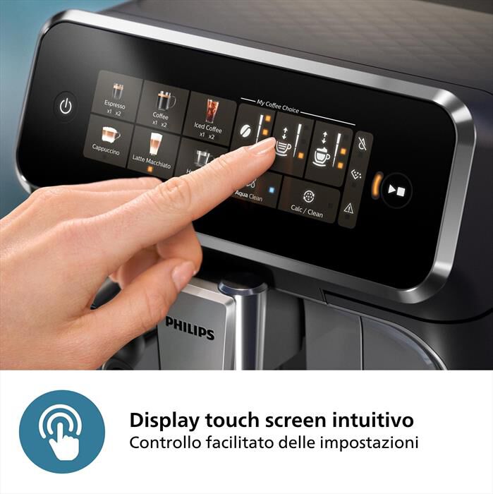PHILIPS - Macchina da caffè SERIES 3300 LATTEGO  EP3347/90