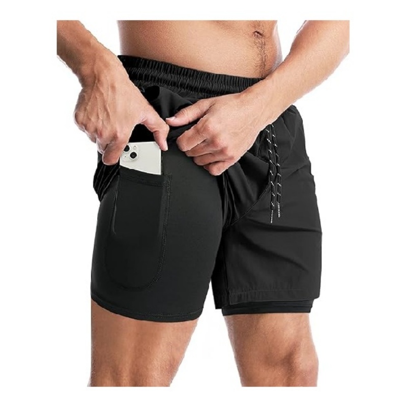 Men's 2 in 1 Running Shorts