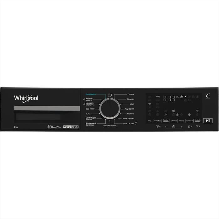 WHIRLPOOL - Lavatrice WPM 911W ADS IT 9 Kg Classe A