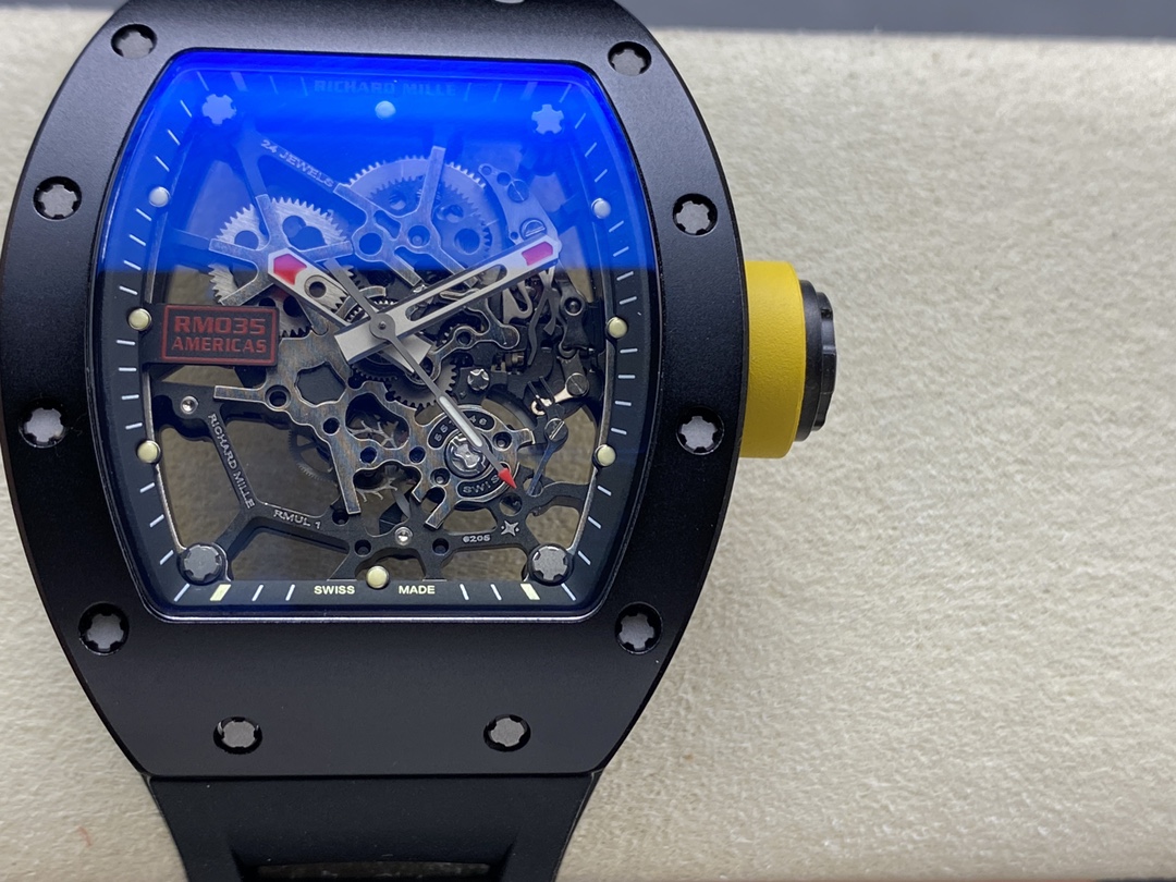 【7A Quality】Replica Richard Mille RM 035 Rafael Nadal Americas Super Clone Watch - Limited Edition