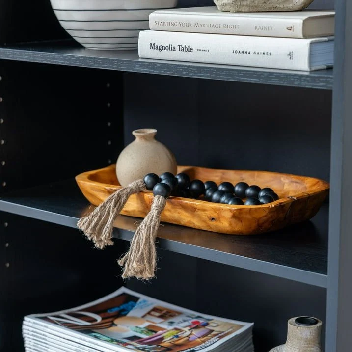 3-Shelf Bookcase with Adjustable Shelves