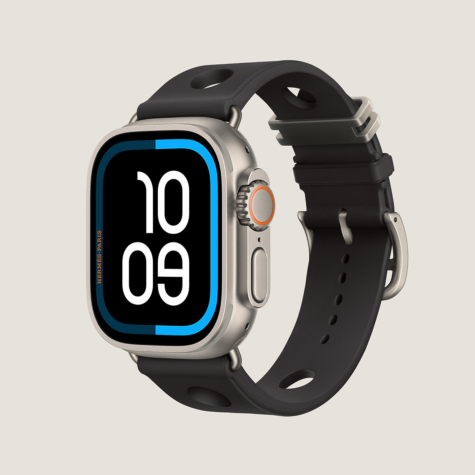 Band Apple Watch Hermès Single Tour 49 mm Scub'H Diving